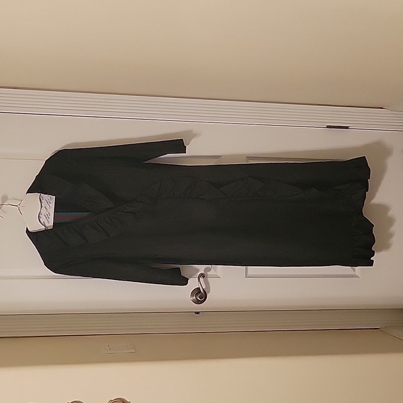 Beautiful Vintage blk formal long coat. Stunning!! Excellent Excellent condition - Picture 1 of 4